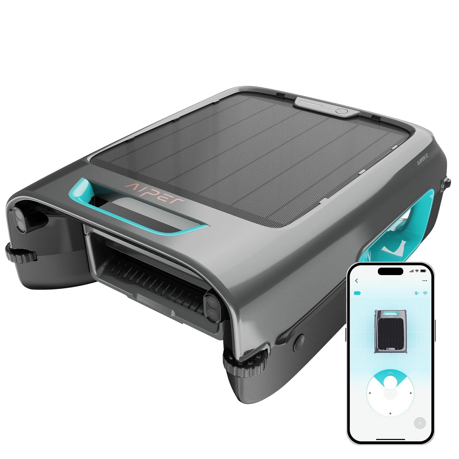 Aiper EcoSurfer S2 Cordless Pool Skimmer-Blue
