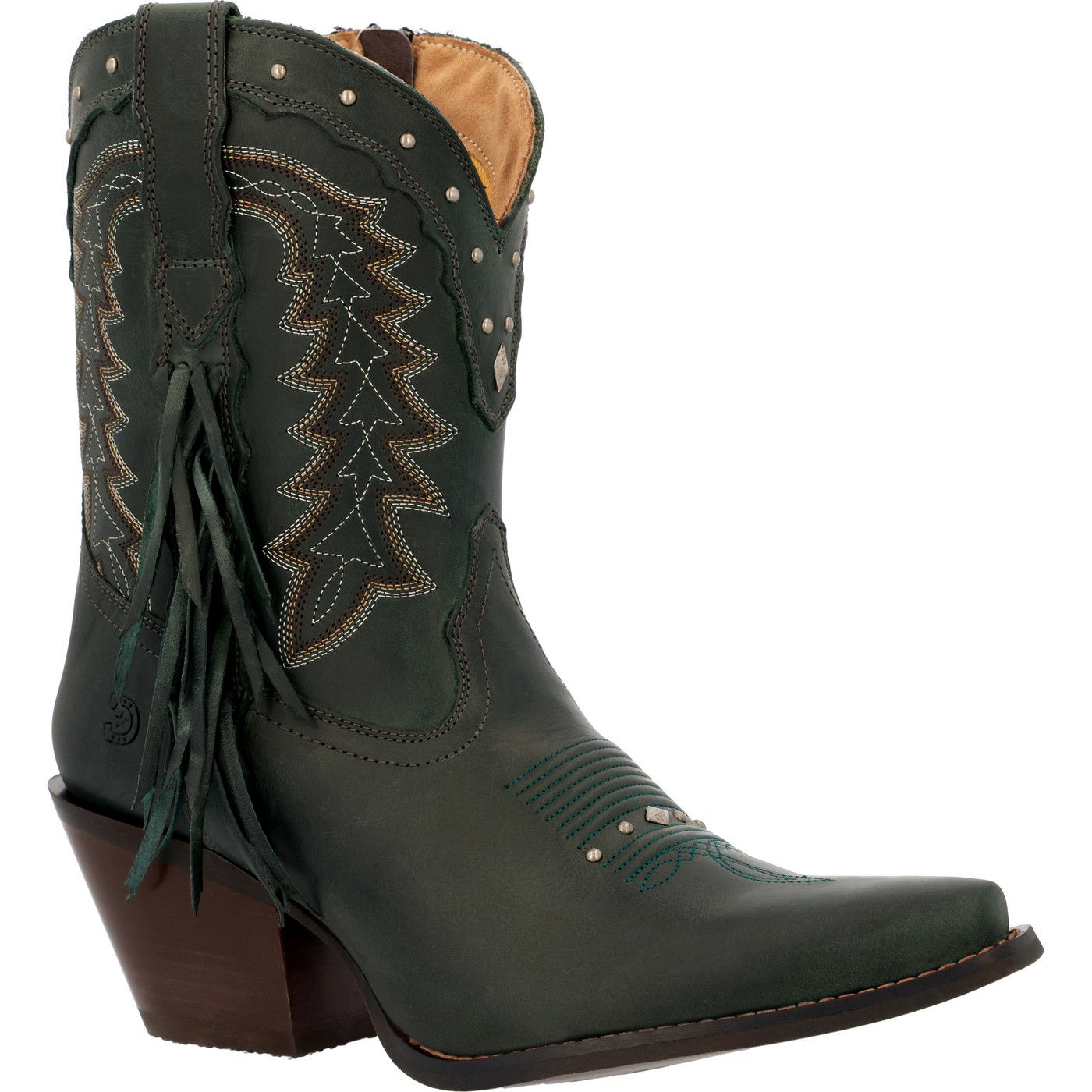 Crush by Durango® Women's Vintage Teal Bootie Western Boot