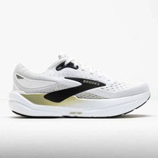 Brooks Men's Ghost Max 3 Running Shoes Bright White Tea Black