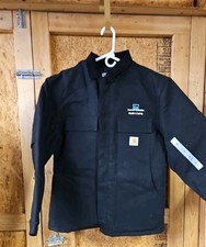 Carhartt Men’s Medium Black C003 Loose Fit Firm Duck Insulated Traditional Coat (New without tags)