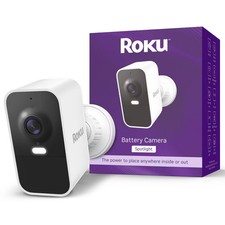 Roku Battery Camera for Easy Home Monitoring – 1080p HD