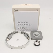 Oura Ring 4 Smart Ring Activity Tracker Size 10 in Black (JZ90-54144-10) (New other (see details))