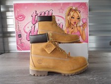 Timberland Premium 6-Inch Waterproof Boots – Wheat Nubuck (Size US 10.5)
