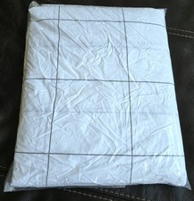 Brooklinen Classic Percale Duvet Cover Sz King/Cal. King Cotton Window Pane #528 (New without tags)