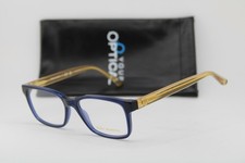 NEW TORY BURCH TY 2064 1562 CLEAR BLUE YELLOW AUTHENTIC EYEGLASSES 52-16 (New without tags)