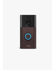 Ring Battery Doorbell, Home or business security with Head-to-Toe video, Bronze (Open box)