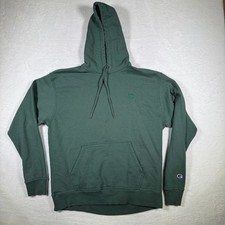 Champion Authentic Athleticwear Green Pullover Hoodie Sweatshirt Men's Size L
