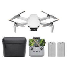 DJI Mini 4K Camera Drone Combo (62-min) With Case and Extra Battery
