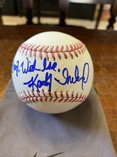 Kathy Ireland Signed Baseball PSA DNA Coa Model Autographed