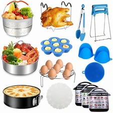 73 PCS Instant Pot Accessories Set for 5/6/8 Qt Pressure Cooker - Steamer Basket