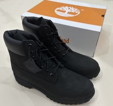 Timberland Men's Premium Waterproof Black Boots Size 6-12 TB010073001