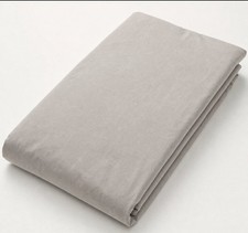 Brooklinen Classic Percale Duvet Cover FULL/QUEEN | PEBBLE (Retails $199) #6 (New without tags)
