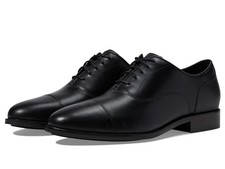 Cole Haan Men's Broadway Cap Toe C37615 Black-Black Wp
