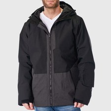 Alpine Swiss Mens Waterproof Ski Jacket Hooded Snowboarding Coat Warm (New without tags)
