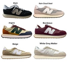 New Balance Men's 237 Lace Up Closure EVA Midsole Round Toe Sneakers