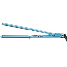 BaBylissPRO Nano Titanium Ultra-Thin Straightening Flat Iron - Blue - 1.5" (Open box)