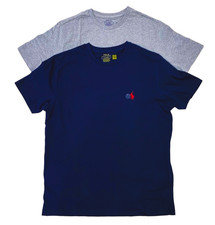 Polo Ralph Lauren Men's Custom Slim Fit Crewneck T-Shirt Navy , Gray -S, -XXL