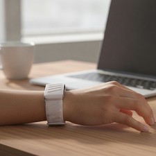 Starlight Silicone Sport Band for WHOOP 5.0, One, Peak - Breathable & Adjustable