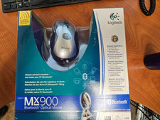 Logitech MX900 Bluetooth Cordless Optical Mouse With WirelessHub and Power (Open box)