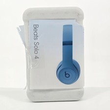 Beats by Dr. Dre Solo 4 Wireless Bluetooth On-Ear Headphones Slate Blue (Open box)