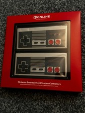 Nintendo Switch Online NES Controllers 2 Pack NIB USA OEM Sealed!