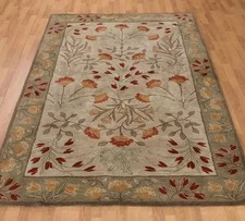 Multi Adeline Hand tufted floral wool area rug for home New home gift Home 8x10|