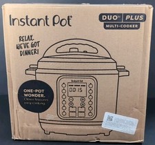 Instant Pot IP-DUO Plus 9-in-1 Electric Pressure Cooker - Stainless...