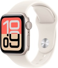 Apple Watch SE 3 40mm Starlight Aluminum - Starlight Sport Band MEH34LW/A