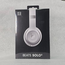 Beats Solo3 Wireless Bluetooth Over-Ear Headphones - Silver (MT293LL/A) Sealed