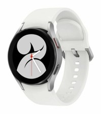Samsung Galaxy Watch 4 40mm Aluminum Smartwatch SM-R860 Silver - Very Good (Very Good - Refurbished)