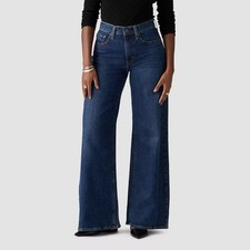 Levi's Women's High-Rise Wide Leg Jeans Woodstock Stretch Denim Cotton (New without tags)