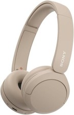 Sony WH-CH520 Over Ear Wireless Bluetooth Headphones WHCH520 - BEIGE (Open box)