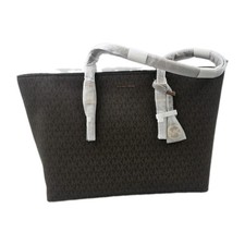MICHAEL KORS Borsa Donna 30T5GQNT9B 252 BRN/ACORN Quinn Large Tote Bag MSRP:$199