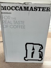 Technivorm Moccamaster 79118 KBT Coffee Brewer, 40 oz, Matte White missing pot (Open box)