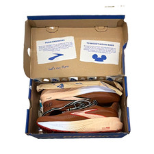 Brooks Ghost 17 runDisney Chip n' Dale Women’s Cushioned Mesh Sneakers Brown