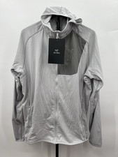 Arc'teryx Mens Delta Hoody Fleece Jacket Solitude Void Gray NWT MSRP220 - Size L