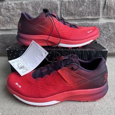 Mens Size 8 Salomon S-Lab Ultra 2 Red Trail Running Hiking Shoes Sneakers 409272