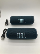 JBL Flip6 Portable Waterproof Speaker - Blue (Open box)