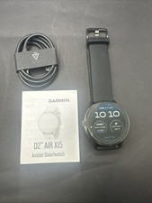 NEW Garmin D2 Air X15 Slate Bezel with Black Silicone Band Smartwatch