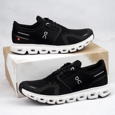 On Cloud 6 Sneakers Black/White Women's Running Shoes Size 6-9.5 New in Box