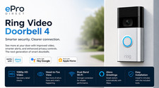 NEW SEALED Ring Video Doorbell 4 LATEST HD Wi-Fi Video - Battery Operated/Wired