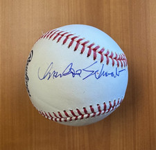 Charles Schwab Autographed Signed ROMLB Baseball PSA/DNA COA
