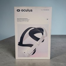 Oculus Meta Quest 2 Elite Strap with Battery, VR headset extended battery (Open box)