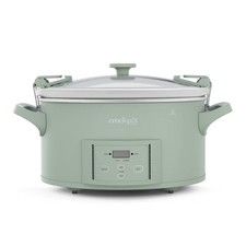 Crock-Pot 7qt Programmable Countdown Cook and Carry Slow Cooker Desert Sage