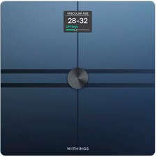 Withings - Body Comp Complete Body Analysis Smart Wi-Fi Scale - Black