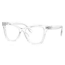 Tory Burch TY 2142U 1984 Clear Plastic Cat-Eye Eyeglasses 53mm