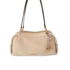 Michael Kors Cecily Medium Shoulder Bag Handbag Powder Blush Suede Leather