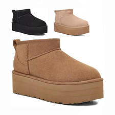UGG Women's Classic Ultra Mini Platform Boot Authentic with Original Box 1135092