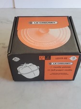 LE CREUSET Red BELL PEPPER 2 1/4 QT CAST IRON DUTCH OVEN New in original package