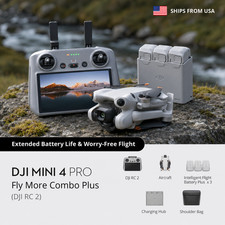 DJI Mini 4 Pro Fly More Combo Plus RC2 100% Authentic Fast Shipping Camera Drone